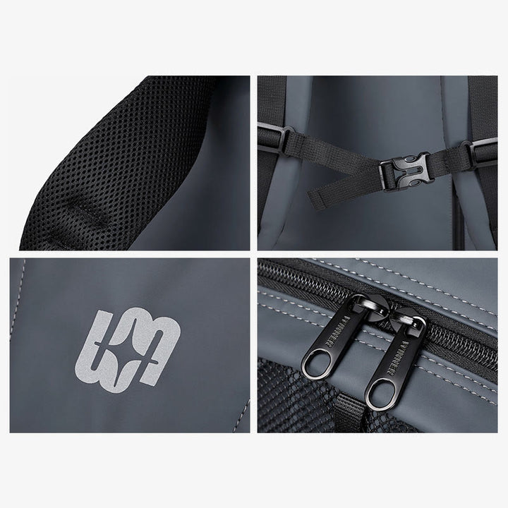 Metallische FarbenSchultasche Rucksack für College Reise Sport