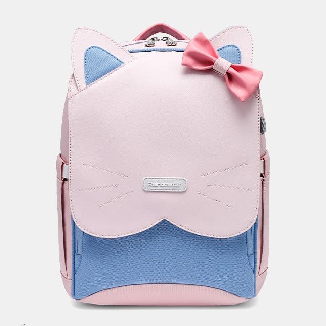 Wasserdichter, leichter Kitten-Rucksack für Schüler, Kinder, Grundschultaschen