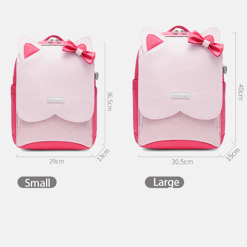 Wasserdichter, leichter Kitten-Rucksack für Schüler, Kinder, Grundschultaschen