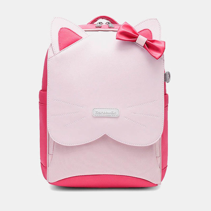 Wasserdichter, leichter Kitten-Rucksack für Schüler, Kinder, Grundschultaschen