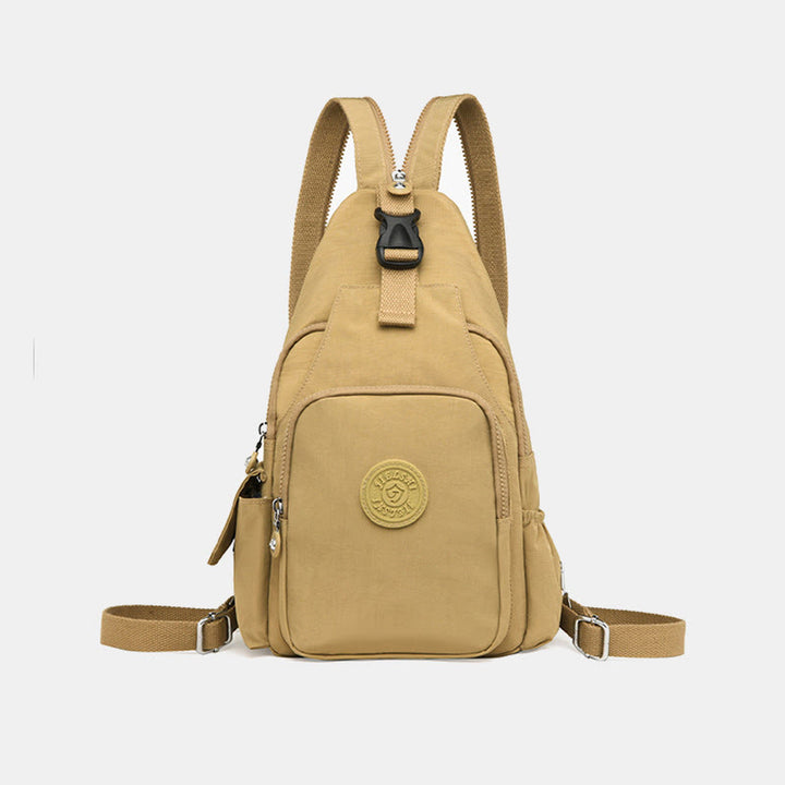 Wandelbarer Sling-Rucksack für Damen, Leicht, Wasserdicht, Schulter- und Brusttasche