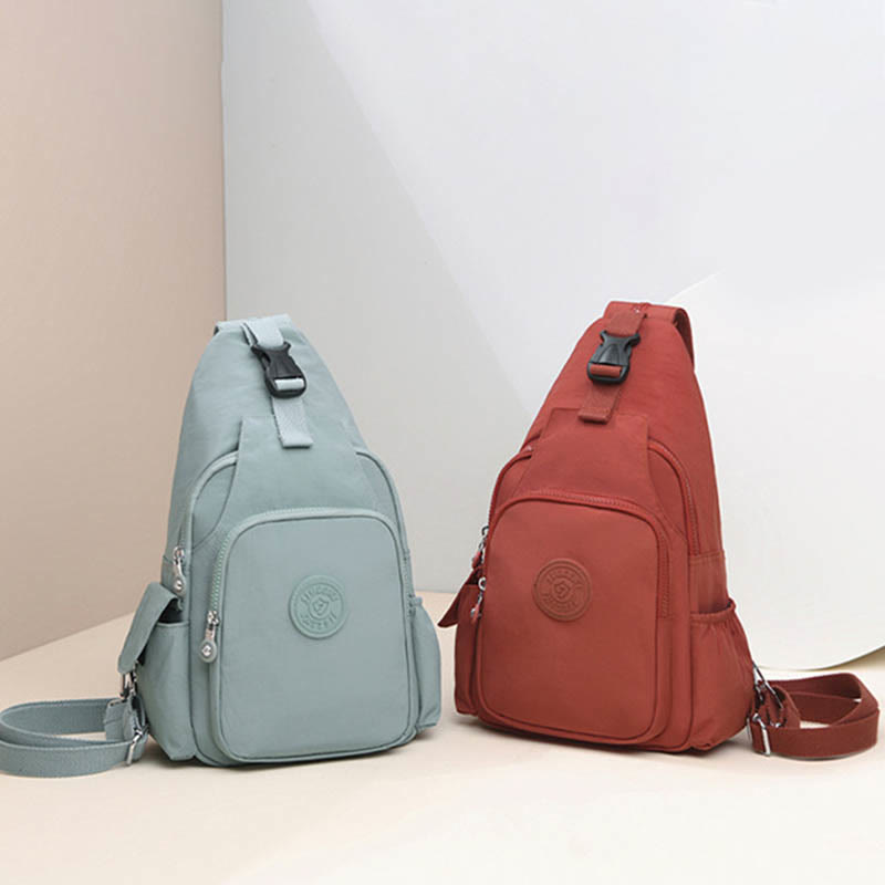 Wandelbarer Sling-Rucksack für Damen, Leicht, Wasserdicht, Schulter- und Brusttasche