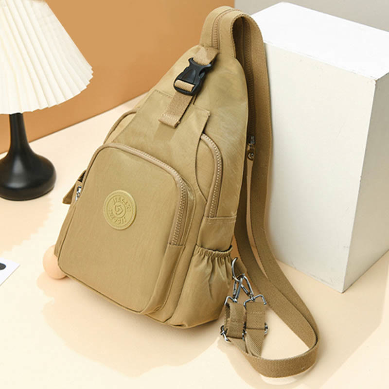 Wandelbarer Sling-Rucksack für Damen, Leicht, Wasserdicht, Schulter- und Brusttasche