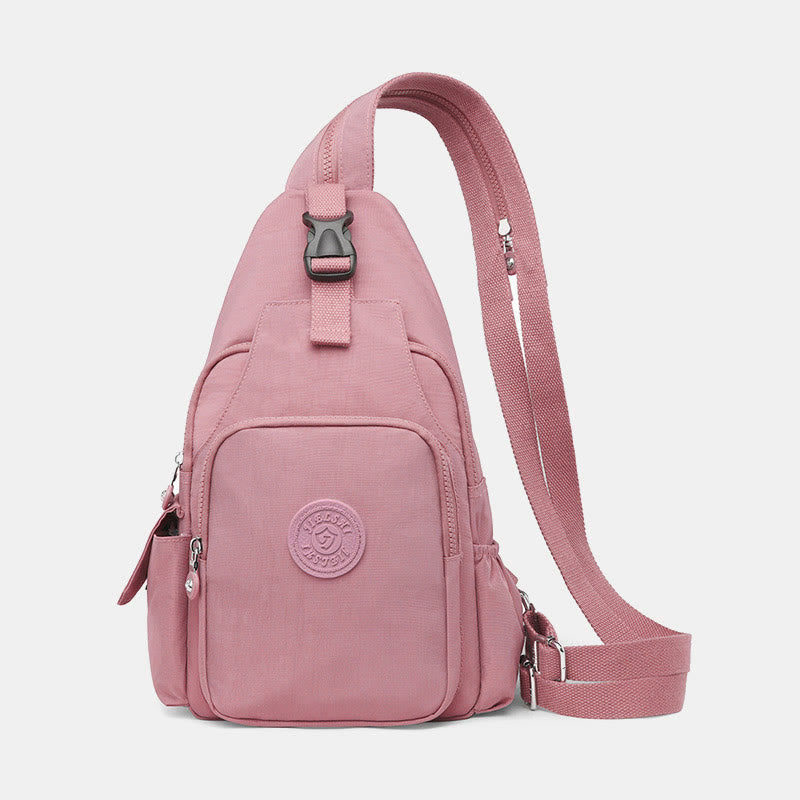 Wandelbarer Sling-Rucksack für Damen, Leicht, Wasserdicht, Schulter- und Brusttasche