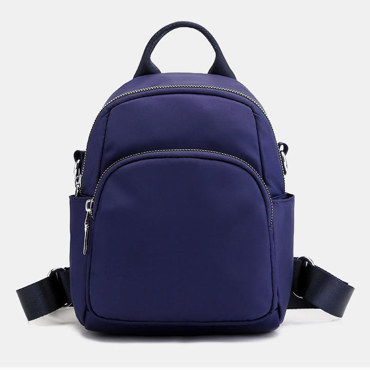 Wasserdichter Casual Mini Rucksack Umwandelbare Schultertasche Tagesrucksack für Frauen