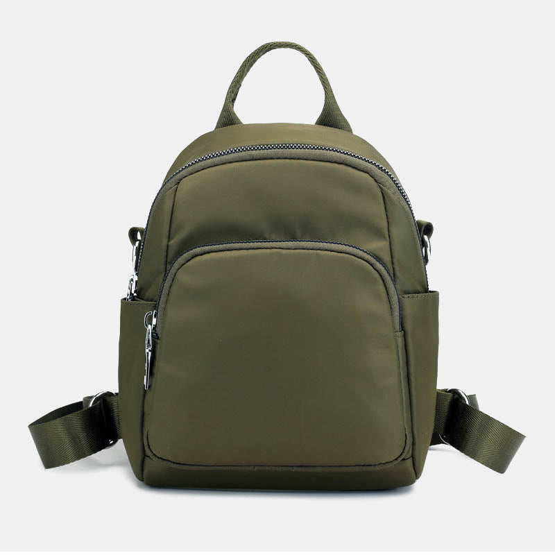 Wasserdichter Casual Mini Rucksack Umwandelbare Schultertasche Tagesrucksack für Frauen