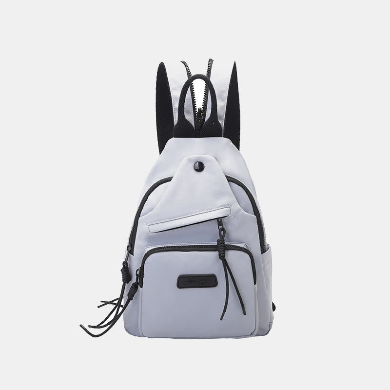 Lässiger Wander-Tagesrucksack, Nylon-Umhängetasche, Sling-Rucksack für Frauen