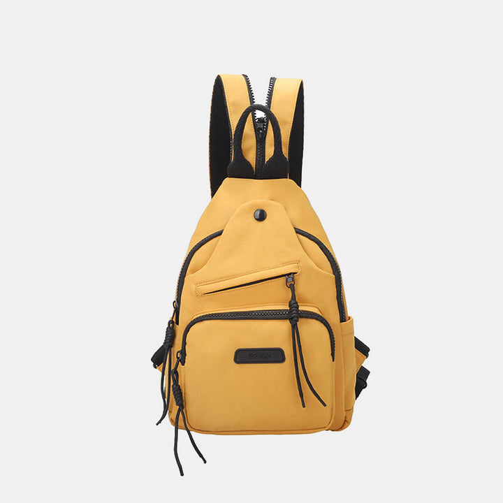Lässiger Wander-Tagesrucksack, Nylon-Umhängetasche, Sling-Rucksack für Frauen