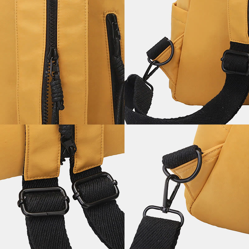 Lässiger Wander-Tagesrucksack, Nylon-Umhängetasche, Sling-Rucksack für Frauen
