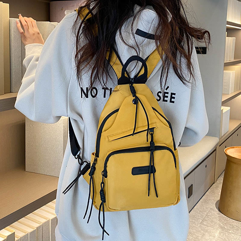 Lässiger Wander-Tagesrucksack, Nylon-Umhängetasche, Sling-Rucksack für Frauen