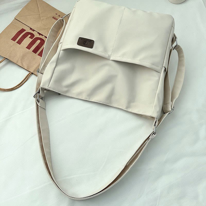 Leichte Nylon Tote Umhängetasche Rucksack Handtasche Hobo Bag für Frauen - image 8