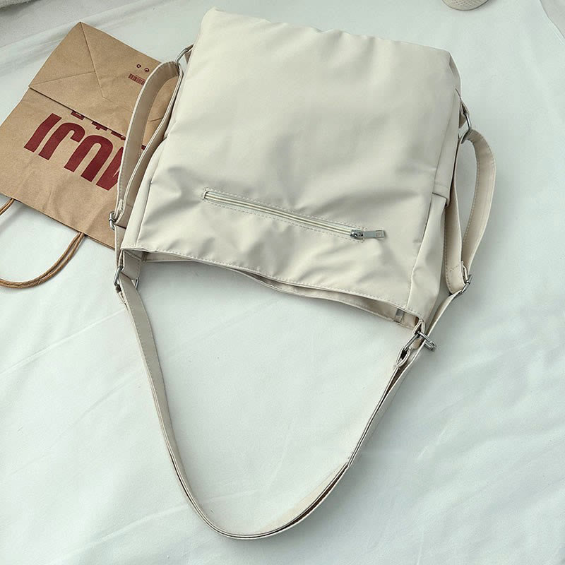Leichte Nylon Tote Umhängetasche Rucksack Handtasche Hobo Bag für Frauen