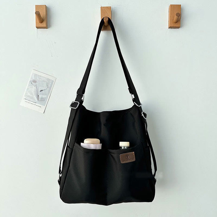 Leichte Nylon Tote Umhängetasche Rucksack Handtasche Hobo Bag für Frauen