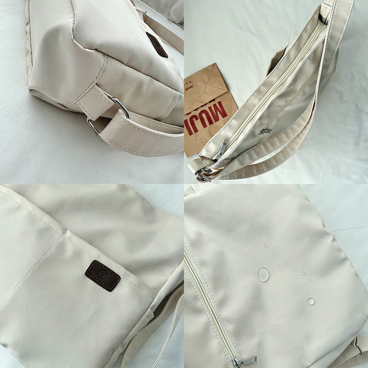 Leichte Nylon Tote Umhängetasche Rucksack Handtasche Hobo Bag für Frauen