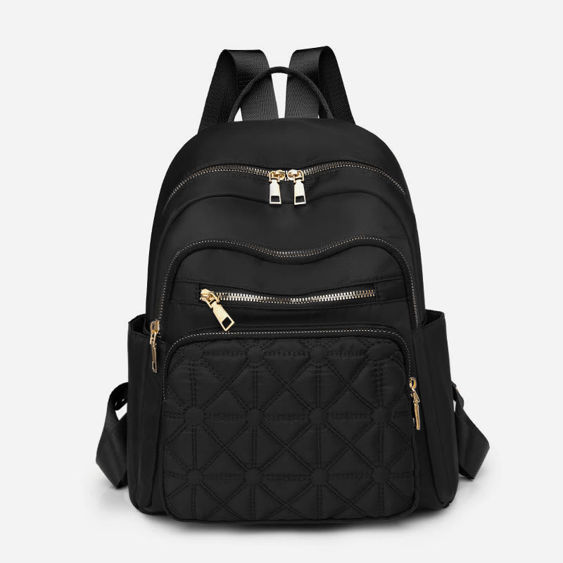 Leichter gesteppt Damen Rucksack Handtasche Arbeit Reisen Mini Rucksack Tagesrucksack