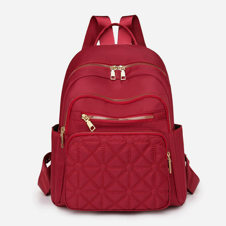 Leichter gesteppt Damen Rucksack Handtasche Arbeit Reisen Mini Rucksack Tagesrucksack