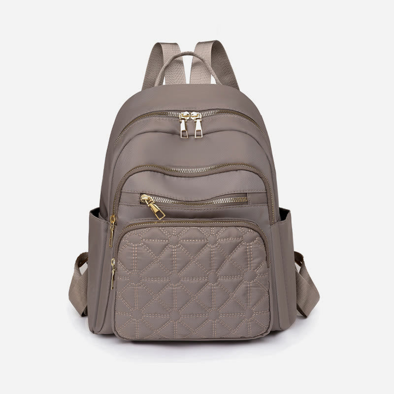 Leichter gesteppt Damen Rucksack Handtasche Arbeit Reisen Mini Rucksack Tagesrucksack