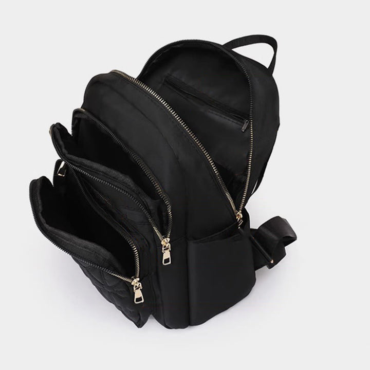 Leichter gesteppt Damen Rucksack Handtasche Arbeit Reisen Mini Rucksack Tagesrucksack