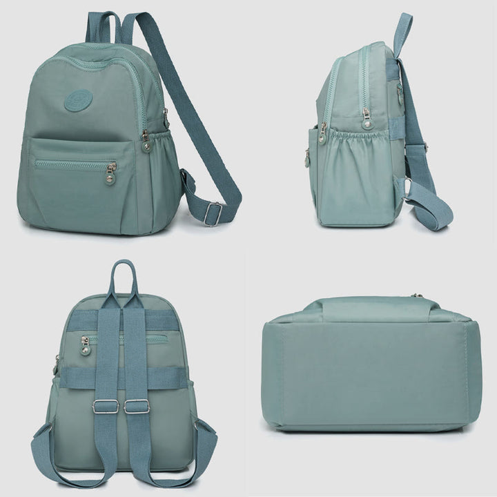 Leichter kleiner Rucksack Multi-Taschen Mini Reise-Tagesrucksack für Frauen