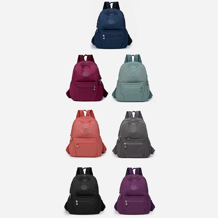 Leichter kleiner Rucksack Multi-Taschen Mini Reise-Tagesrucksack für Frauen