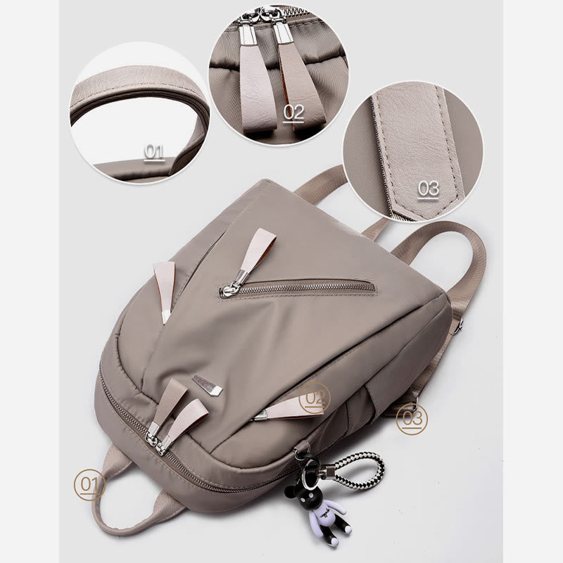 Langlebiger Oxford Fashion Rucksack für Frauen Kleiner Reise Freizeit Rucksack