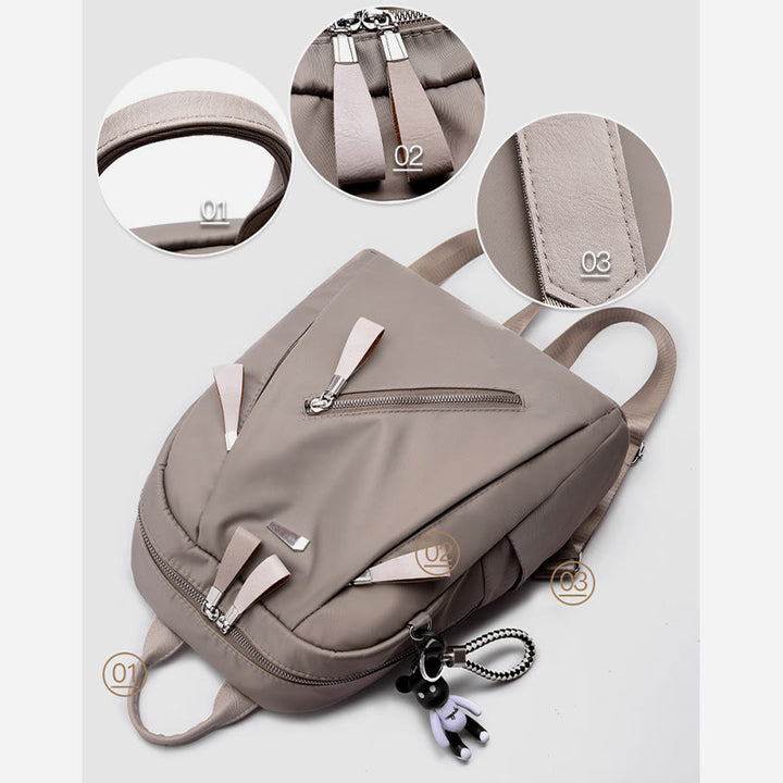 Langlebiger Oxford Fashion Rucksack für Frauen Kleiner Reise Freizeit Rucksack