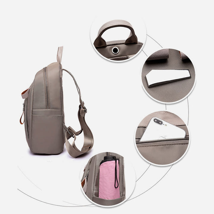 Langlebiger Oxford Fashion Rucksack für Frauen Kleiner Reise Freizeit Rucksack