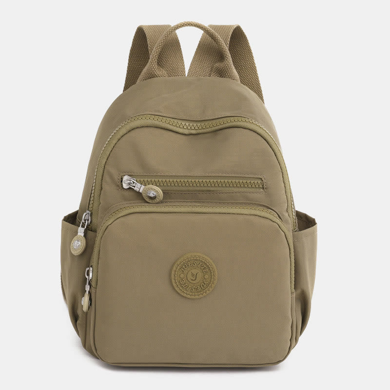 Leichter kompakter Reise-Rucksack für Frauen Funktionaler Mini-Rucksack