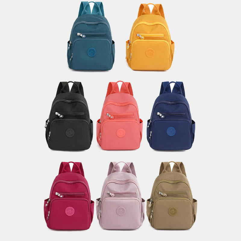 Leichter kompakter Reise-Rucksack für Frauen Funktionaler Mini-Rucksack