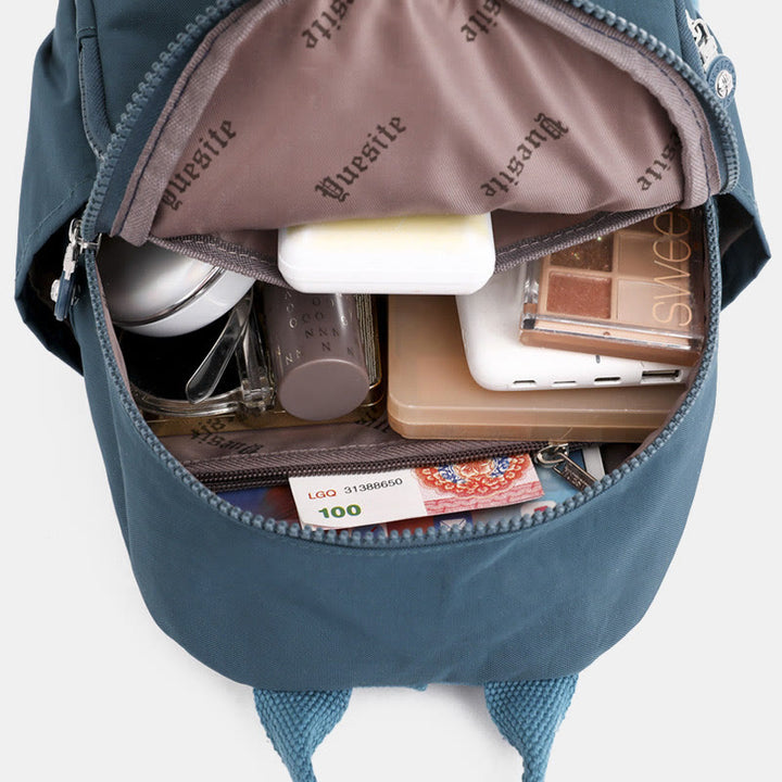 Leichter kompakter Reise-Rucksack für Frauen Funktionaler Mini-Rucksack
