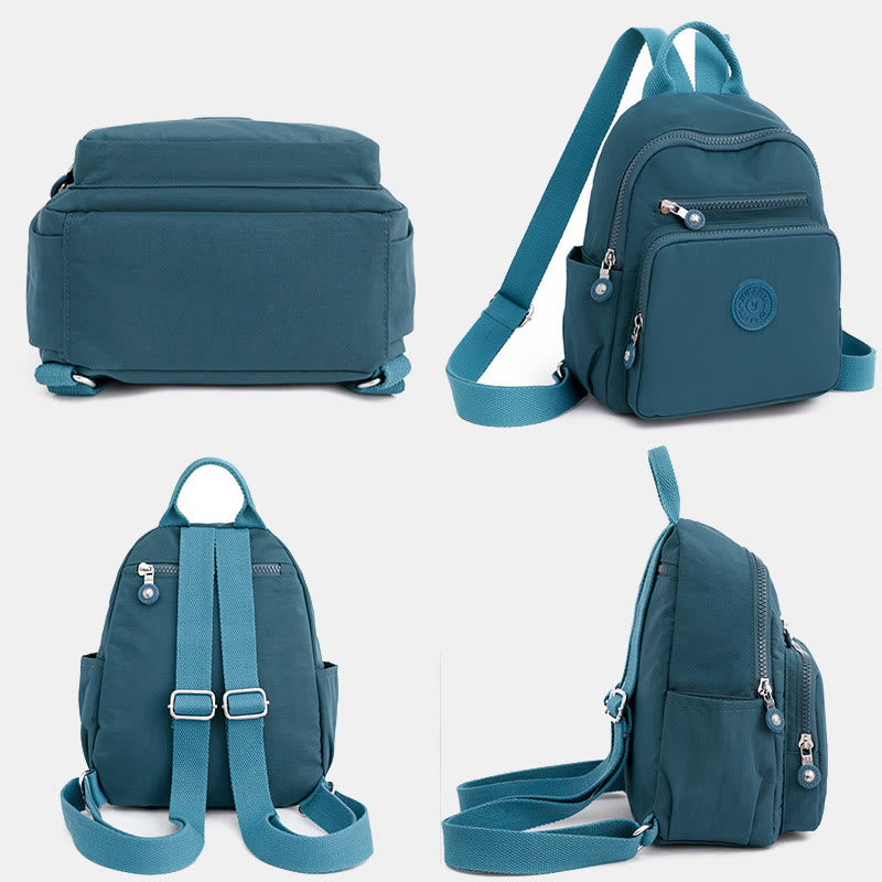 Leichter kompakter Reise-Rucksack für Frauen Funktionaler Mini-Rucksack