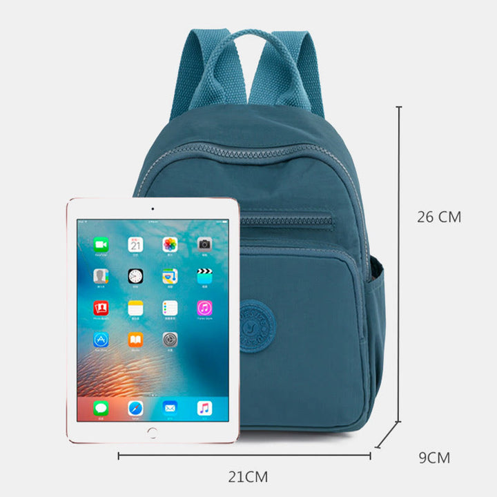 Leichter kompakter Reise-Rucksack für Frauen Funktionaler Mini-Rucksack
