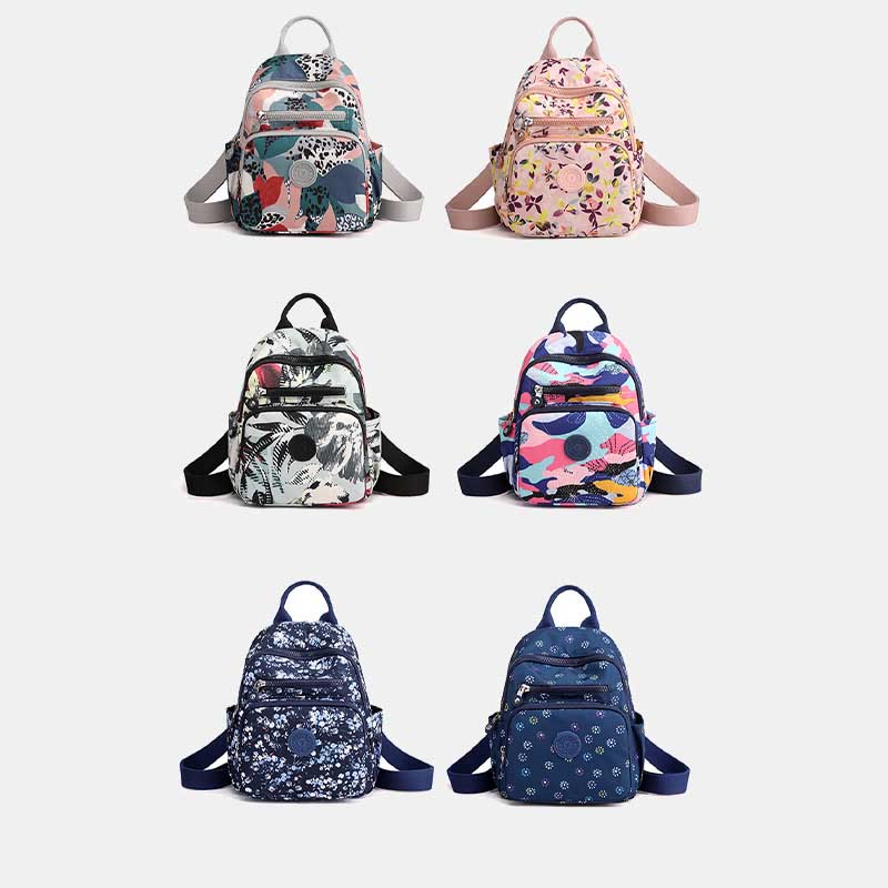 Leichter kompakter Reise-Rucksack für Frauen Funktionaler Mini-Rucksack