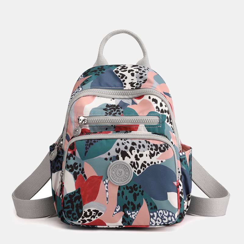 Leichter kompakter Reise-Rucksack für Frauen Funktionaler Mini-Rucksack