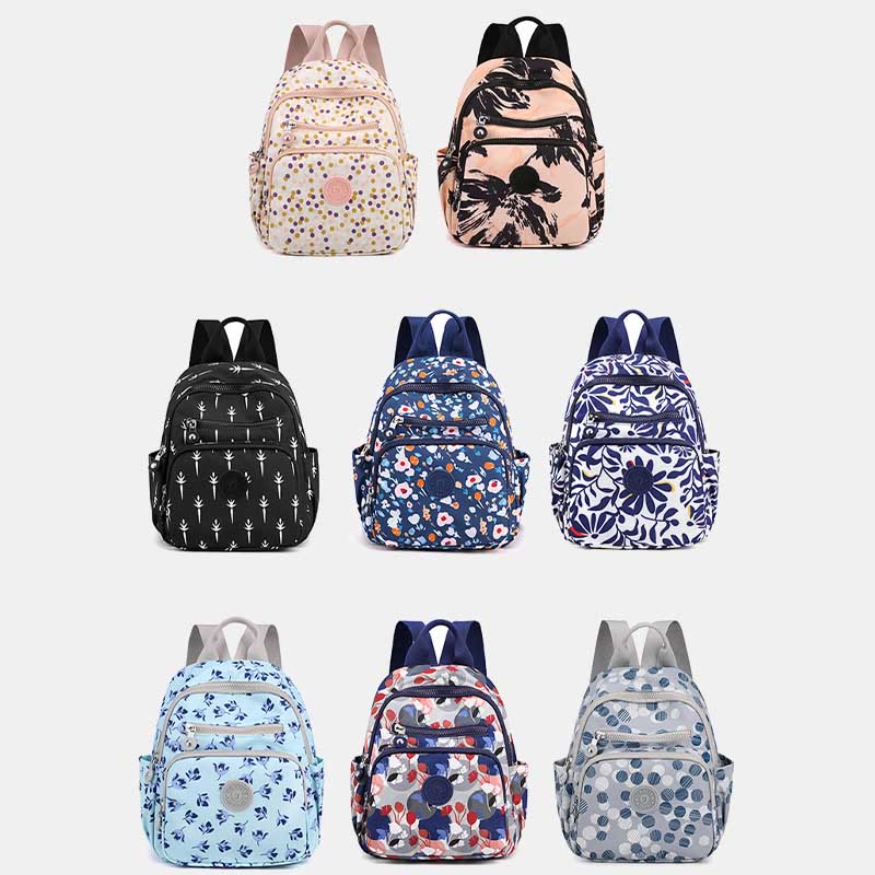 Leichter kompakter Reise-Rucksack für Frauen Funktionaler Mini-Rucksack