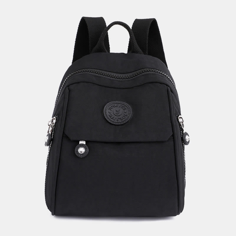 Mini Rucksack Handtasche Einfarbiger Reiserucksack Tagesrucksack für Frauen