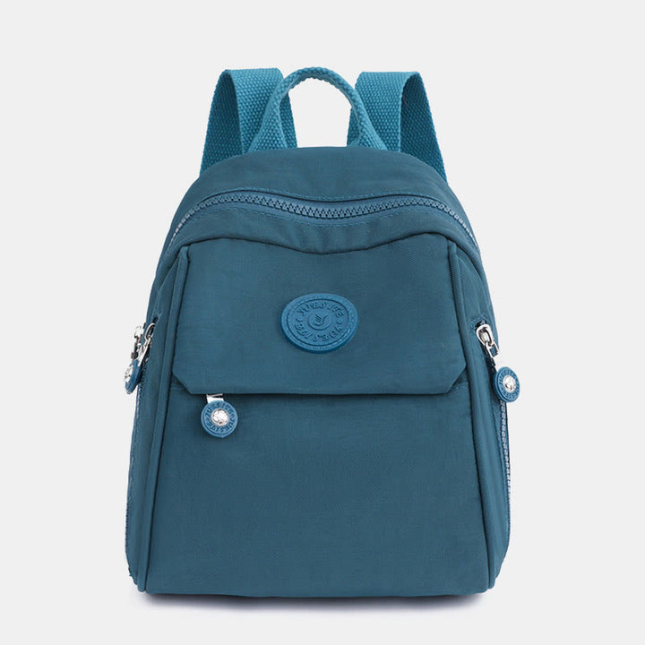 Mini Rucksack Handtasche Einfarbiger Reiserucksack Tagesrucksack für Frauen