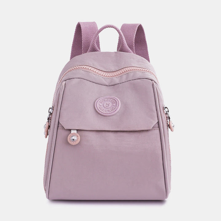 Mini Rucksack Handtasche Einfarbiger Reiserucksack Tagesrucksack für Frauen