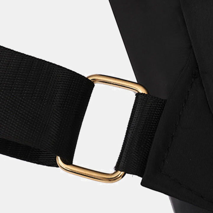 Mehrtaschen-Stepp-Rucksack-Schultertasche für Frauen mit Schulterriemen