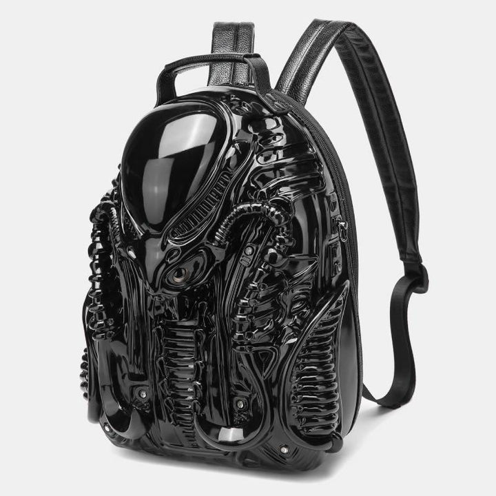 Einzigartiger, ungewöhnlicher veganer Leder-Rucksack Neuheit-Party-Tasche