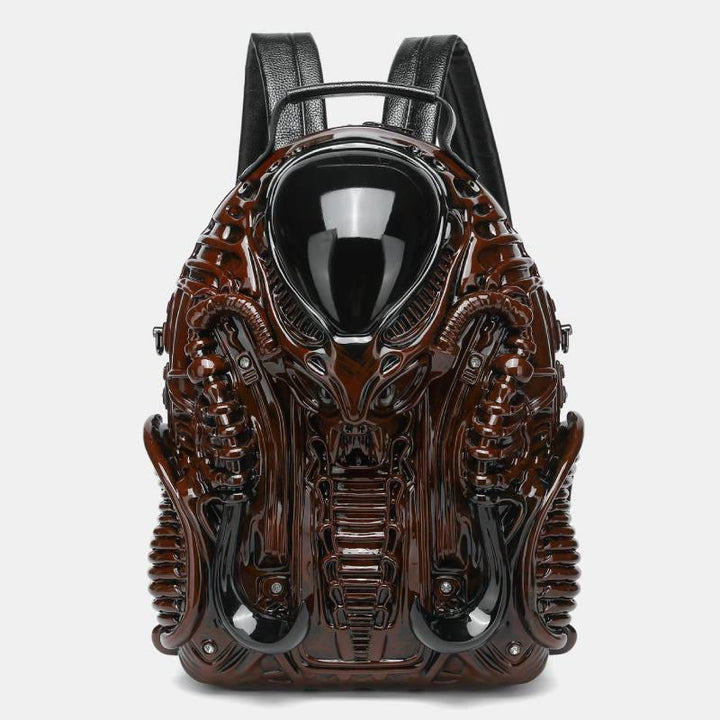 Einzigartiger, ungewöhnlicher veganer Leder-Rucksack Neuheit-Party-Tasche