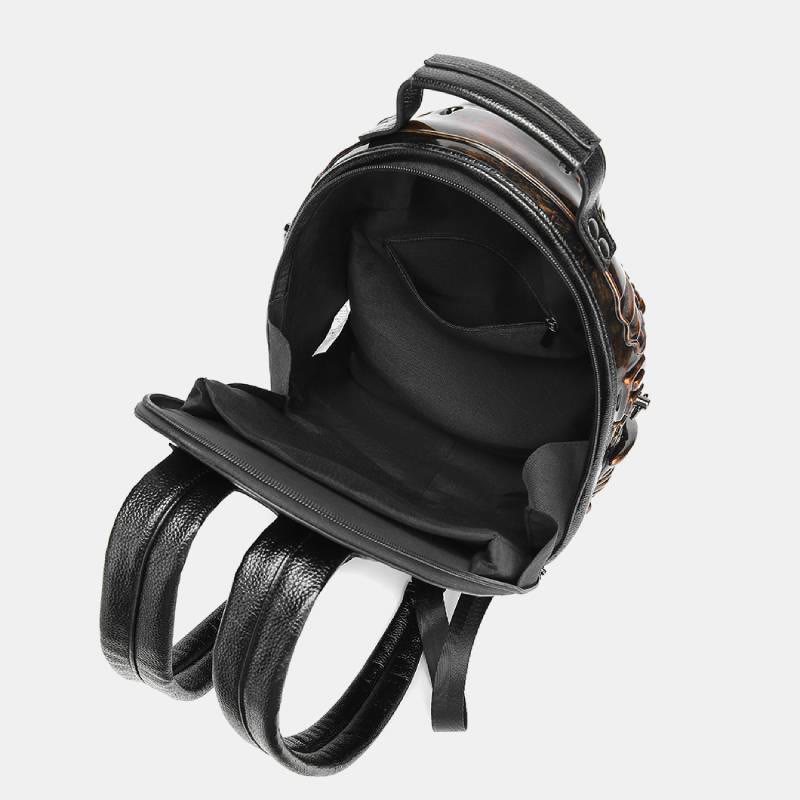 Einzigartiger, ungewöhnlicher veganer Leder-Rucksack Neuheit-Party-Tasche