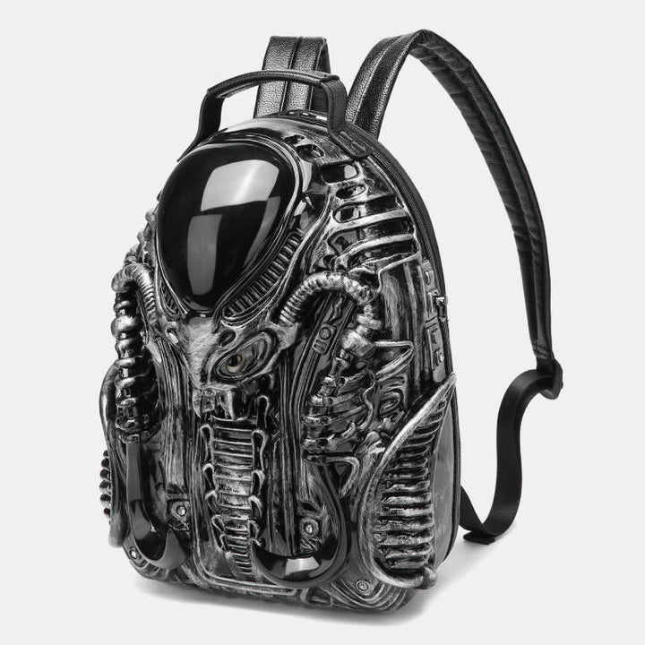 Einzigartiger, ungewöhnlicher veganer Leder-Rucksack Neuheit-Party-Tasche