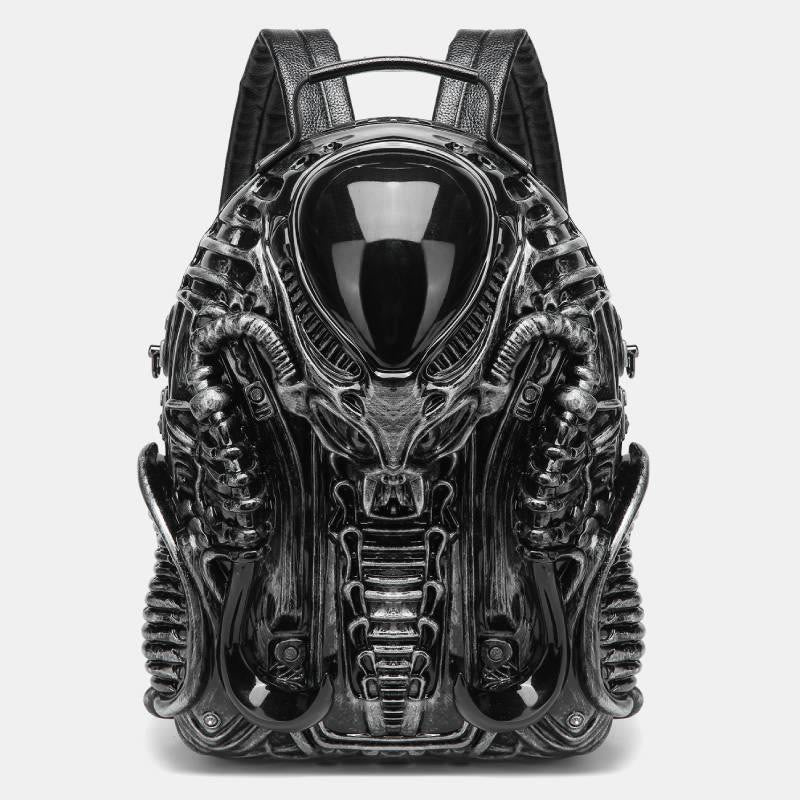 Einzigartiger, ungewöhnlicher veganer Leder-Rucksack Neuheit-Party-Tasche