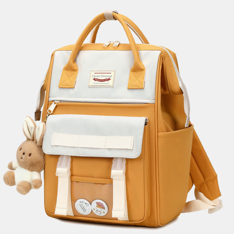 Süßer Rucksack für Frauen und Teenager, Büchertasche, leichte, wasserdichte Laptoptasche