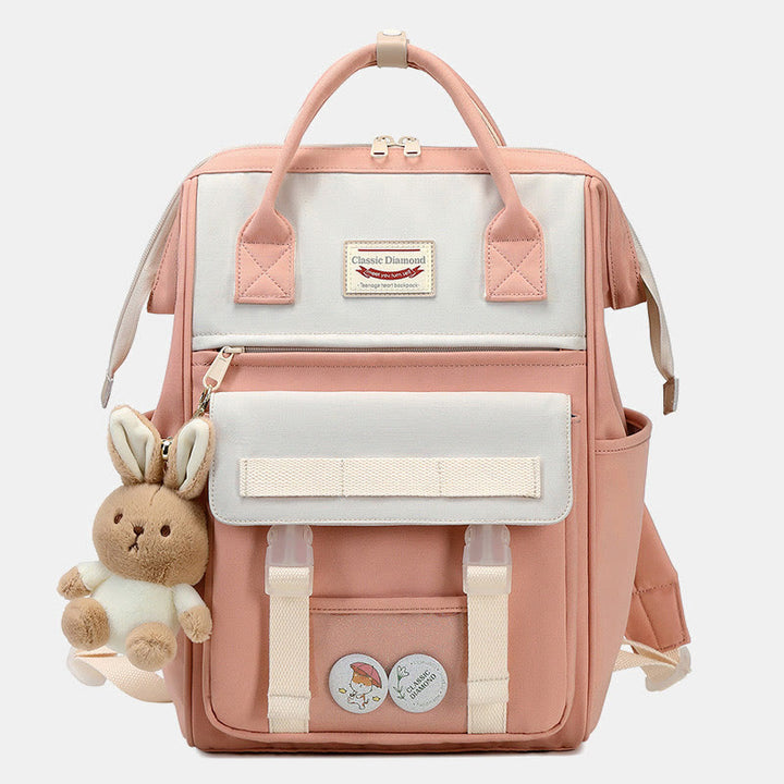 Süßer Rucksack für Frauen und Teenager, Büchertasche, leichte, wasserdichte Laptoptasche