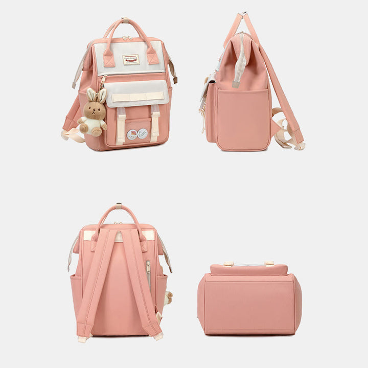 Süßer Rucksack für Frauen und Teenager, Büchertasche, leichte, wasserdichte Laptoptasche
