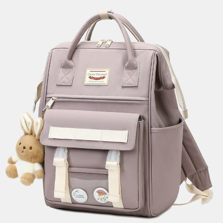 Süßer Rucksack für Frauen und Teenager, Büchertasche, leichte, wasserdichte Laptoptasche