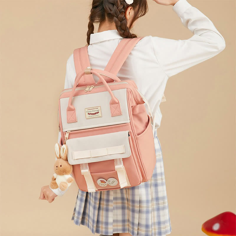 Süßer Rucksack für Frauen und Teenager, Büchertasche, leichte, wasserdichte Laptoptasche