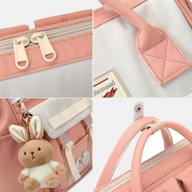 Süßer Rucksack für Frauen und Teenager, Büchertasche, leichte, wasserdichte Laptoptasche